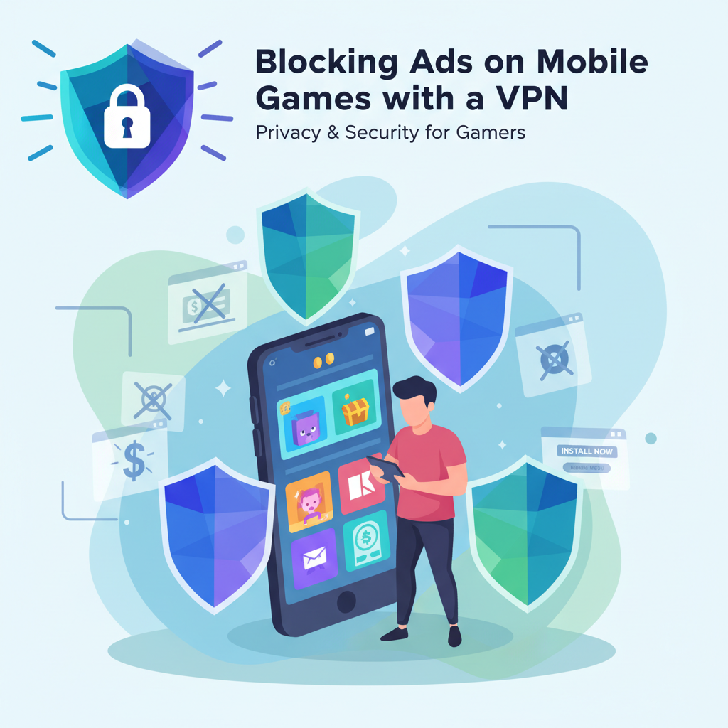 block ads on mobile games with VPN