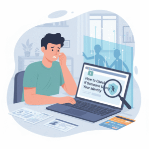 check if someone is using my identity