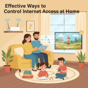 Control internet access at home