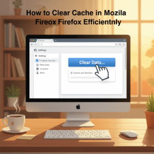 clear cache in Mozilla Firefox