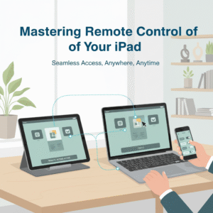 how to control iPad remotely