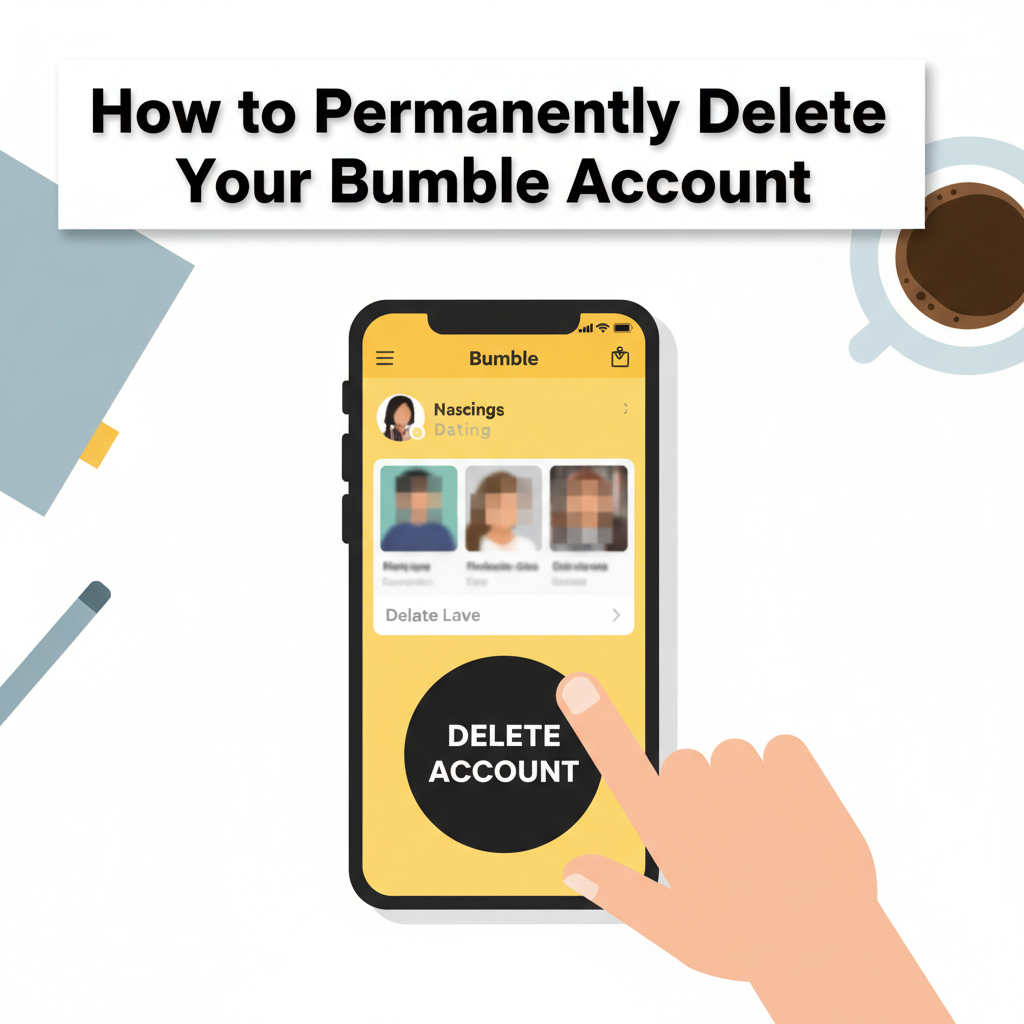 how to delete bumble account