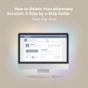 how to delete eHarmony account