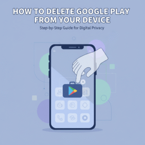 how to delete google play