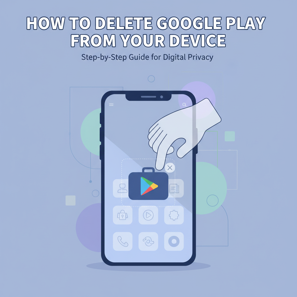 how to delete google play