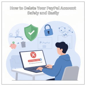 how to delete PayPal account