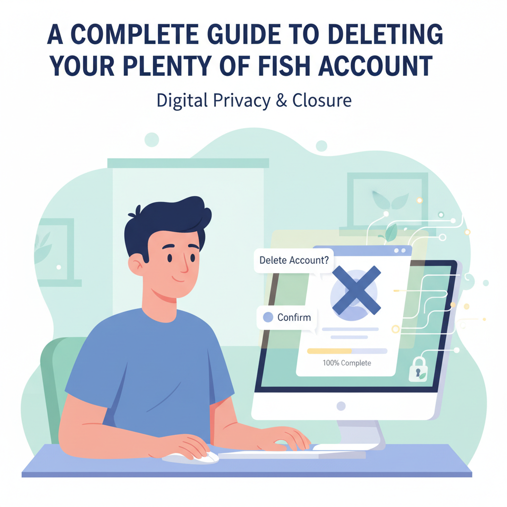 how to delete Plenty of Fish account