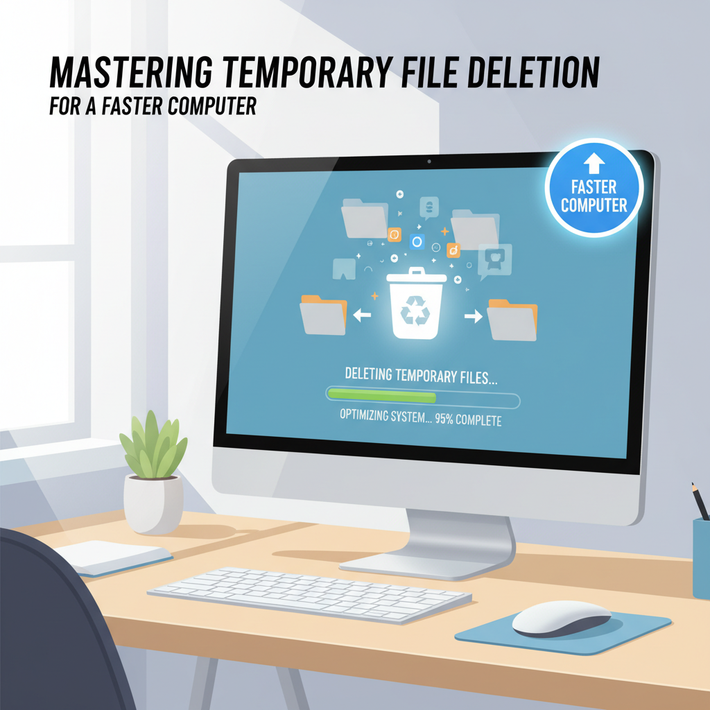 delete temporary files