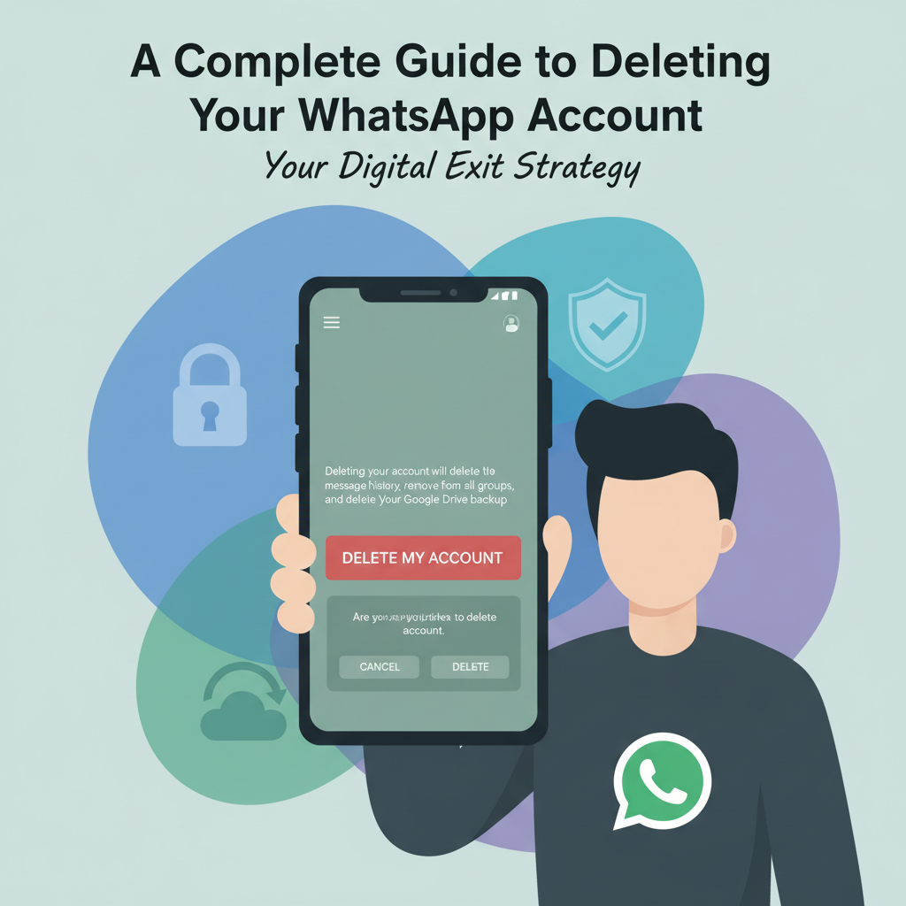 how to delete WhatsApp account