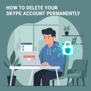 delete Skype account