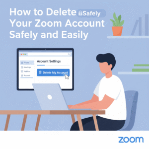 how to delete zoom account