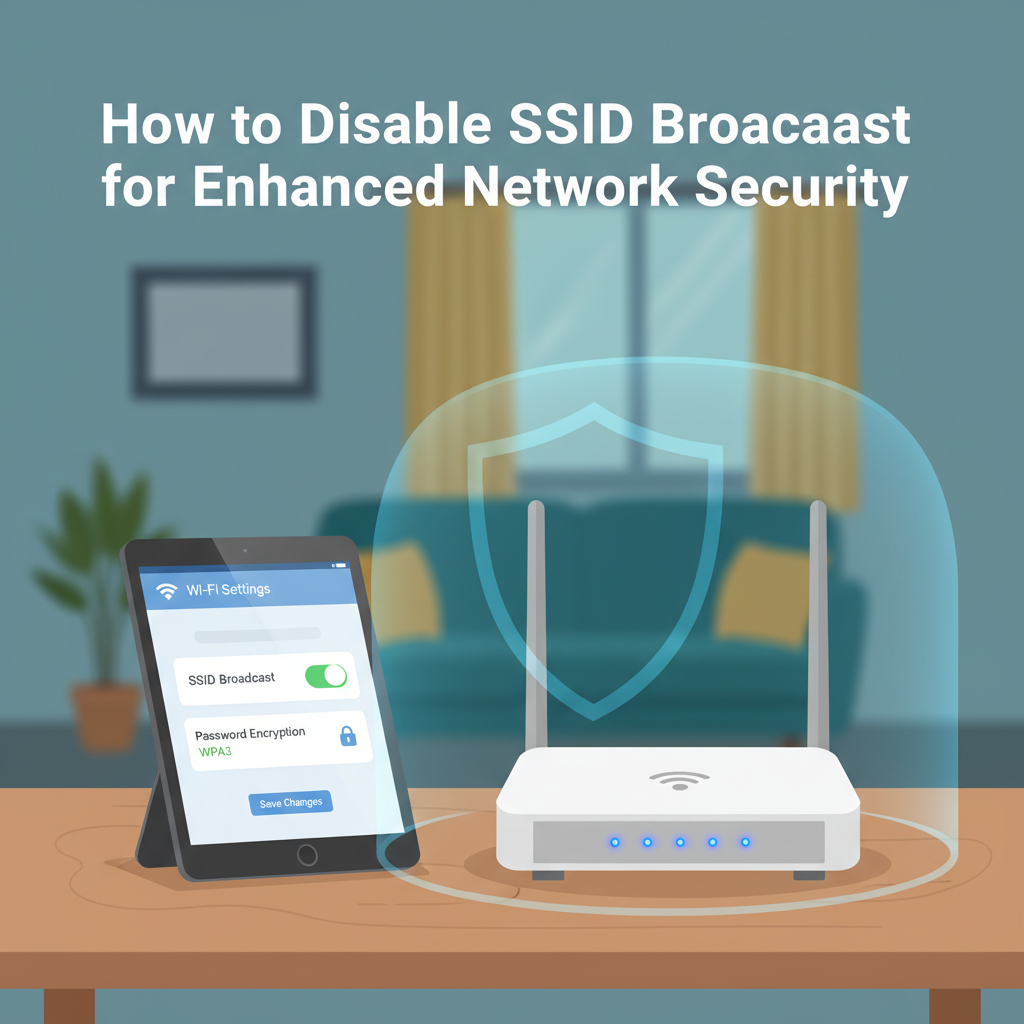 disable SSID broadcast