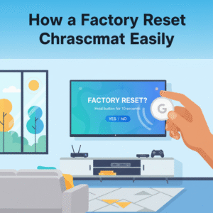 factory reset Chromecast