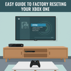 factory reset Xbox One