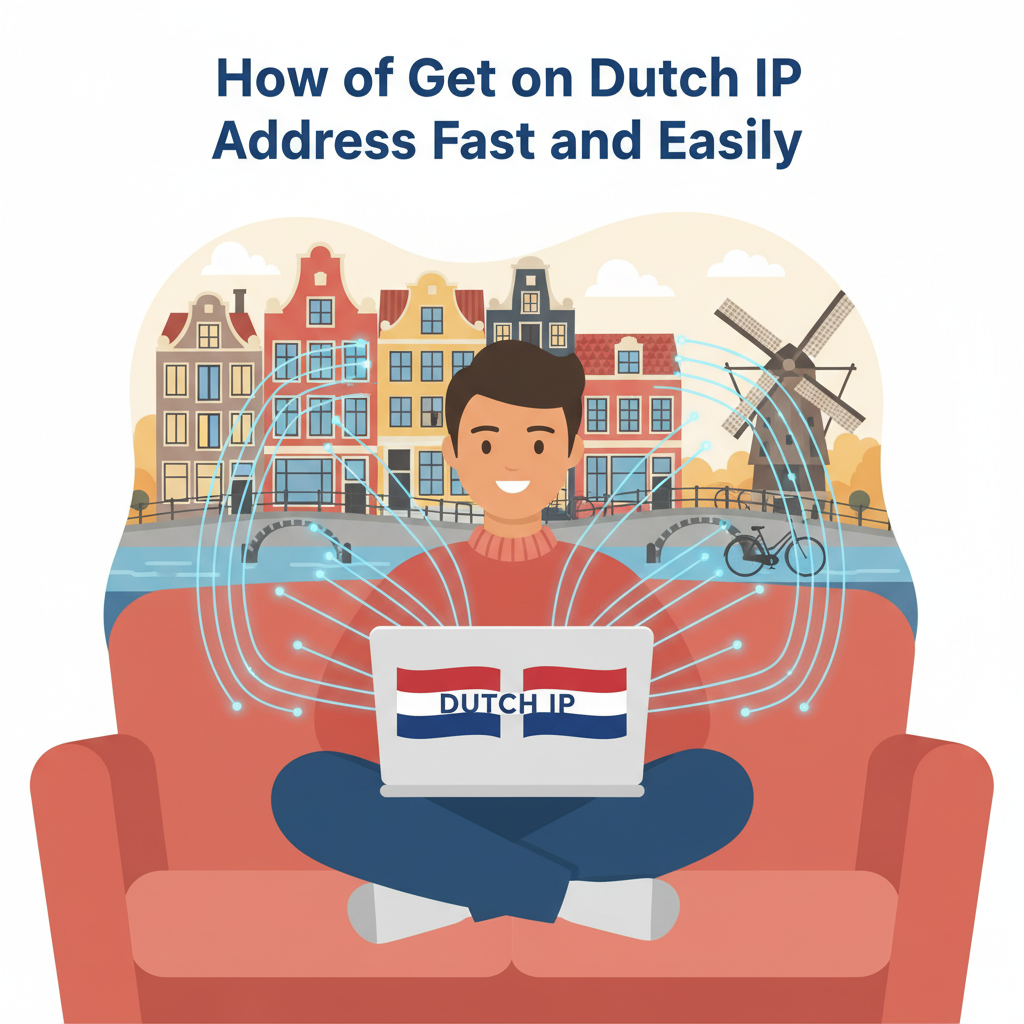 get a Dutch IP address