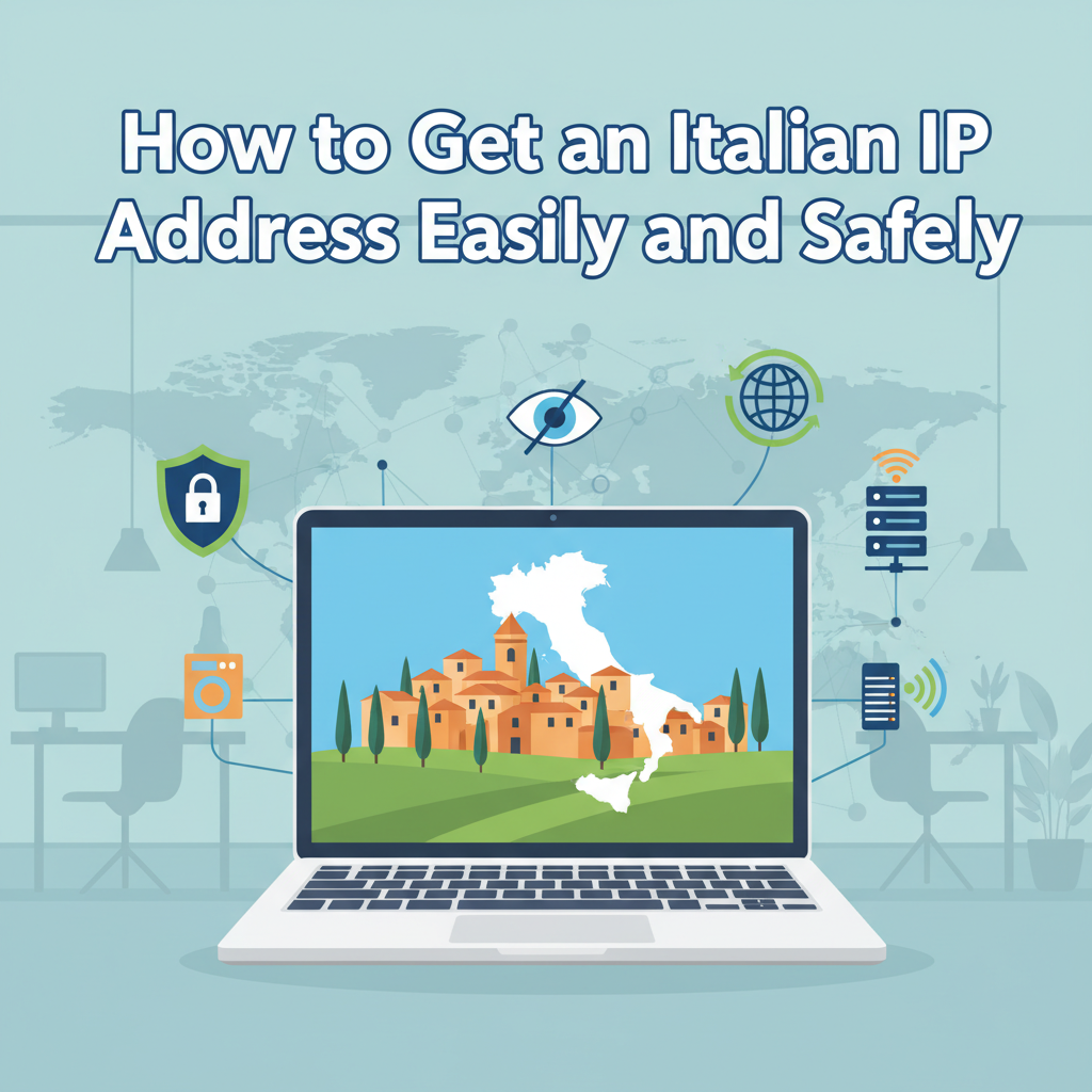 how to get an italian ip address