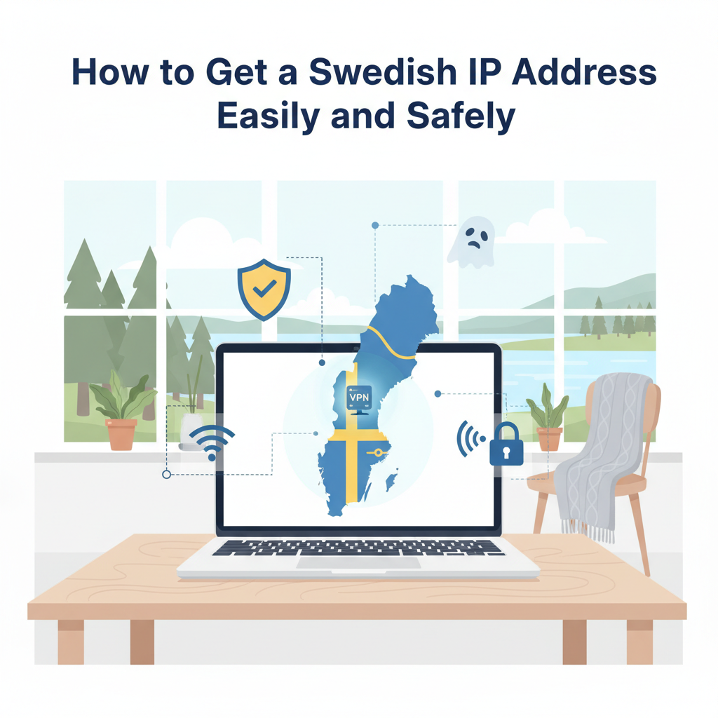 how to get Swedish IP address