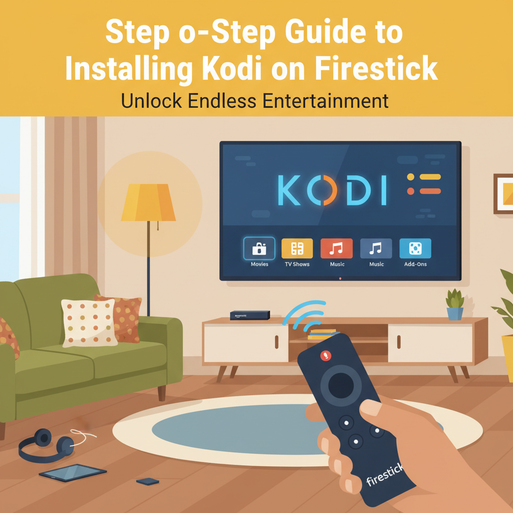 install kodi on firestick