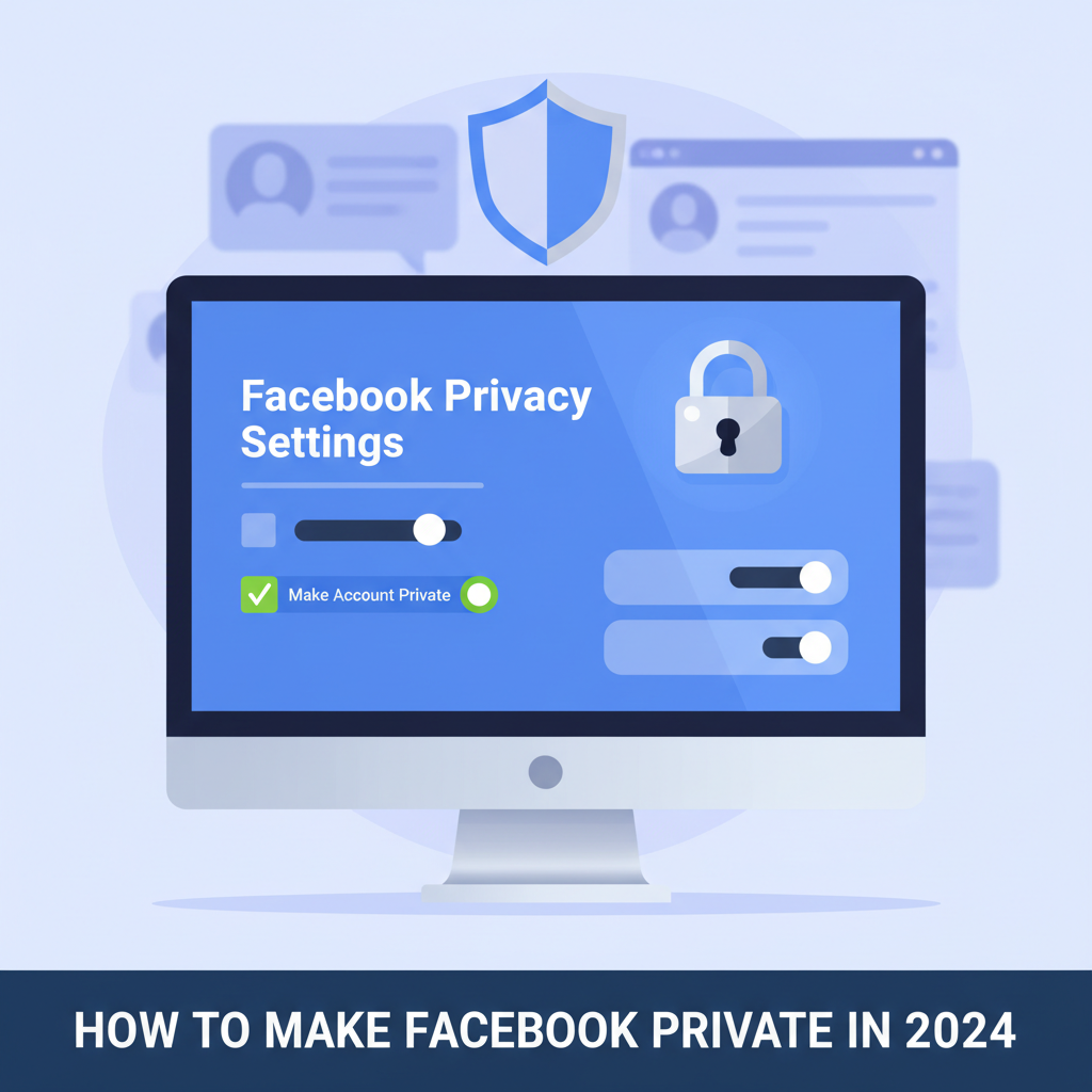how to make facebook private