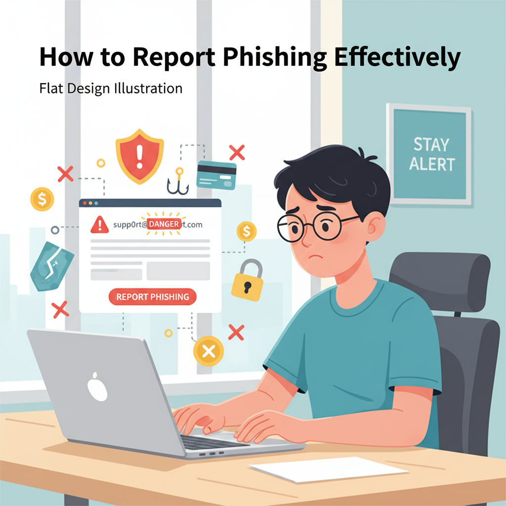 how to report phishing
