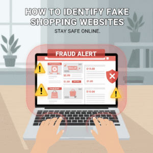 identify fake shopping websites