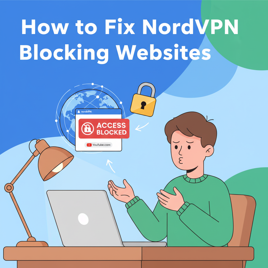 Fix NordVPN blocking websites