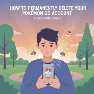 delete Pokémon Go account