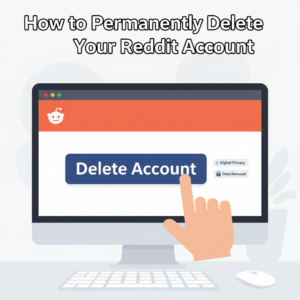 delete reddit account