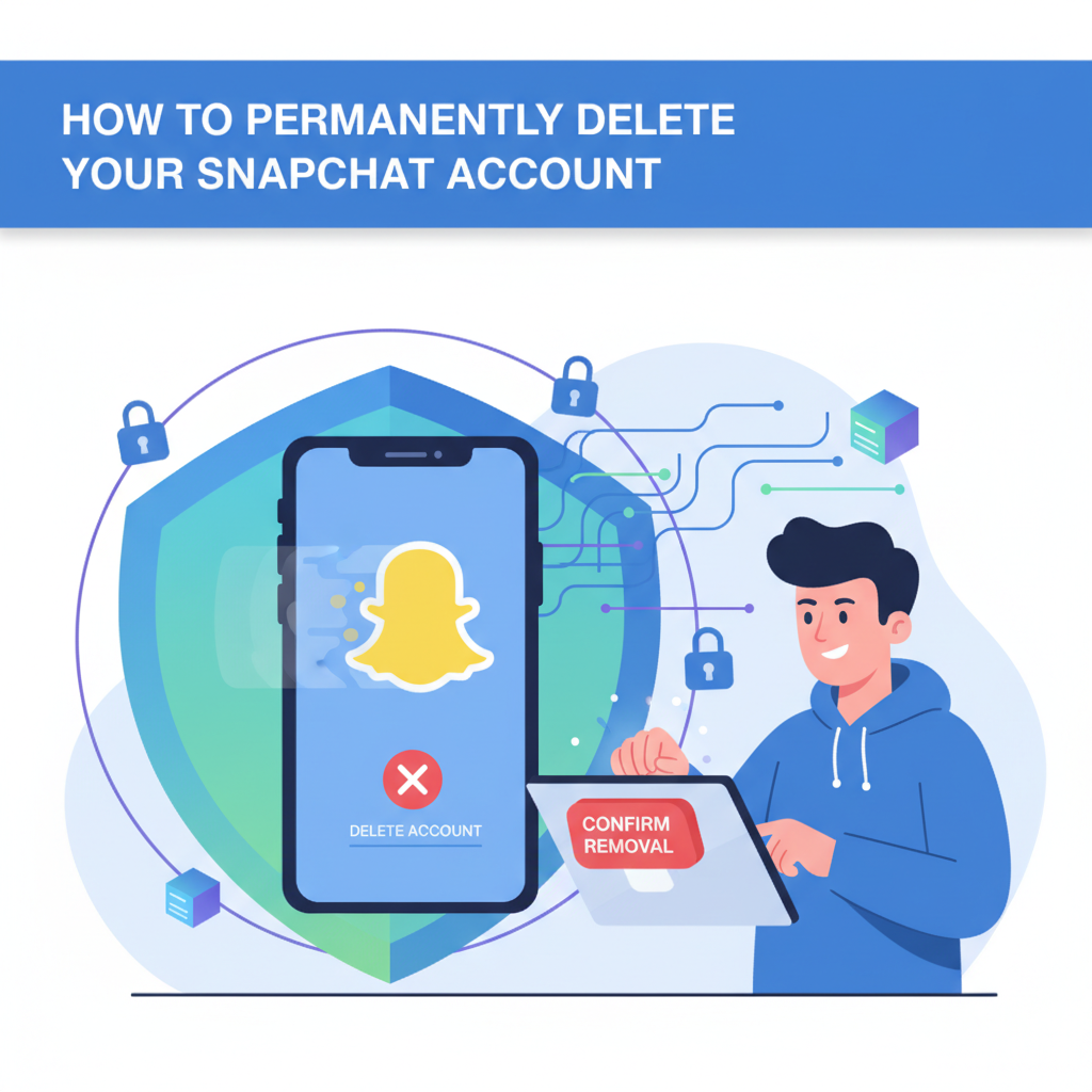 permanently delete Snapchat