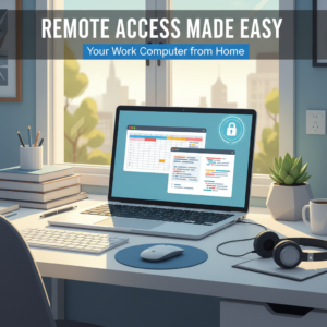 access work computer from home
