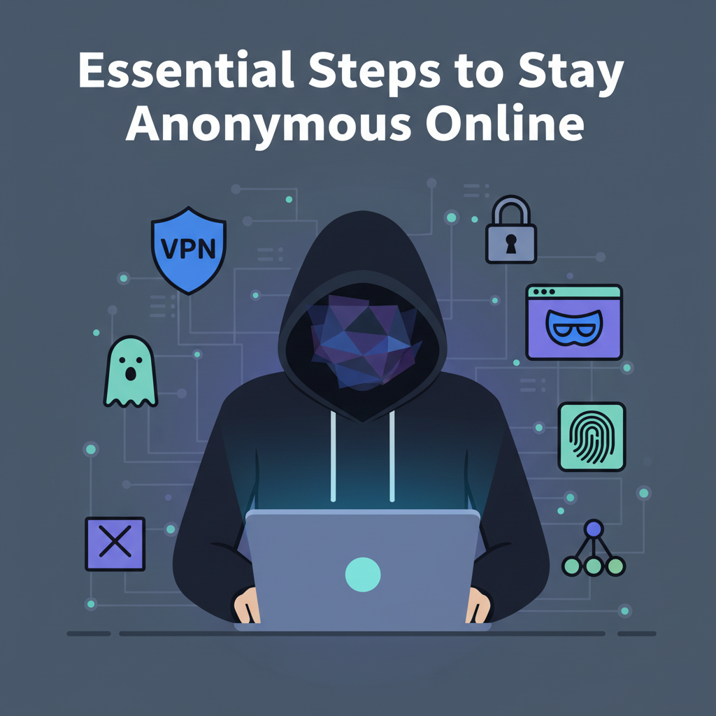 how to be anonymous online