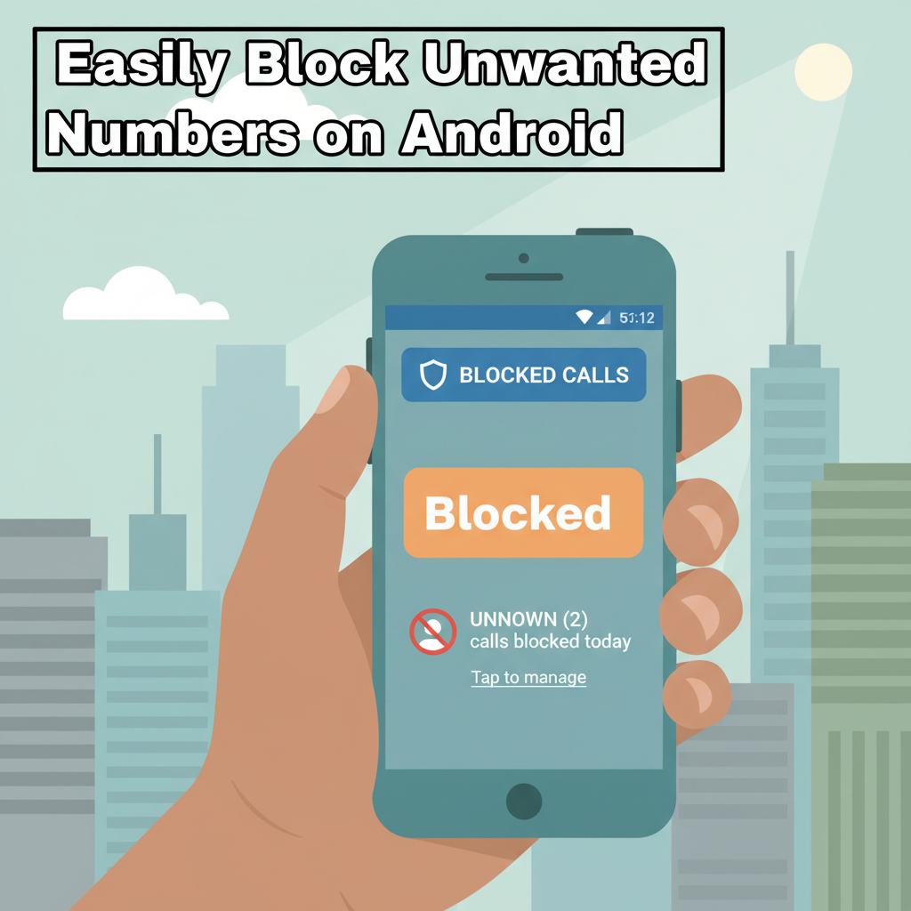 block number on Android