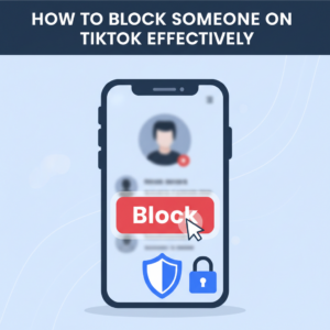 how to block someone on TikTok