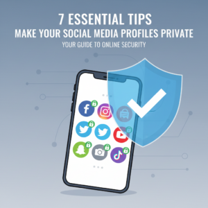 make social media profiles private