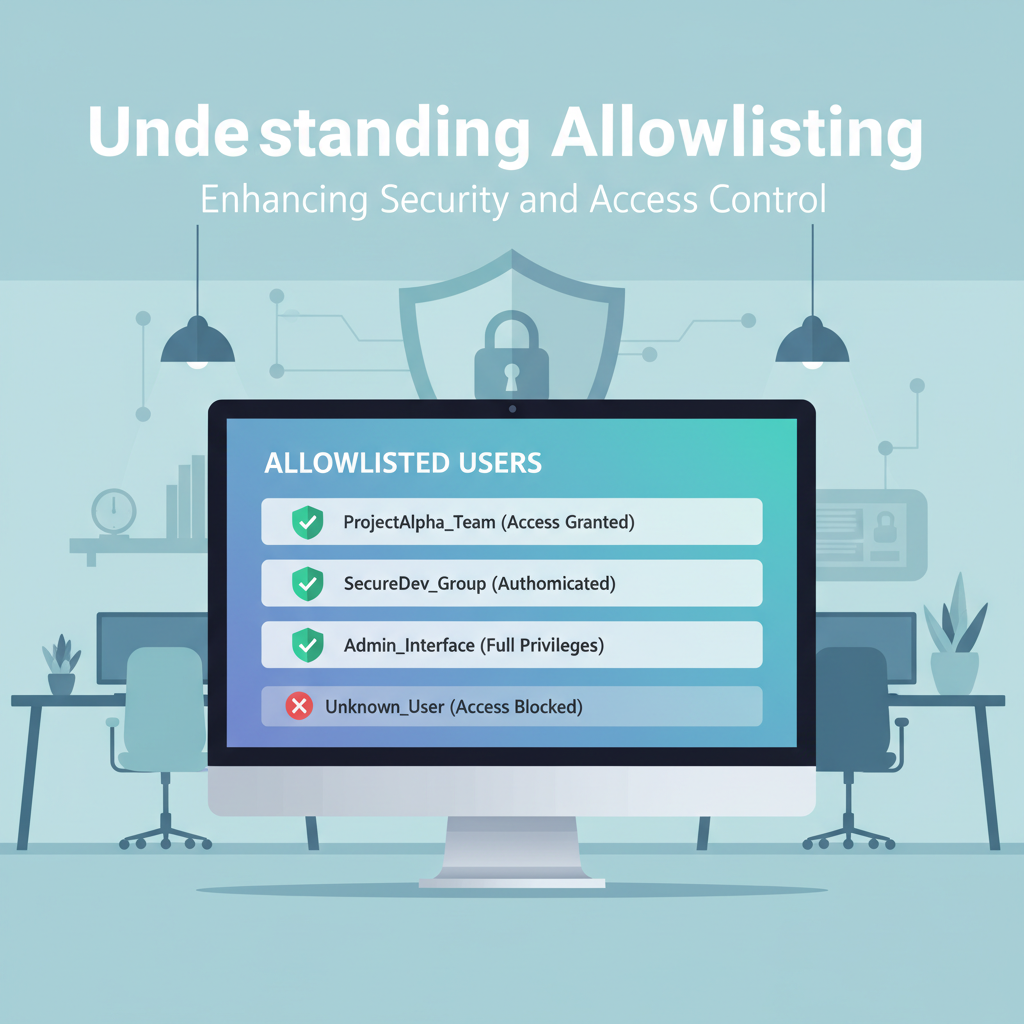 what is allowlisting